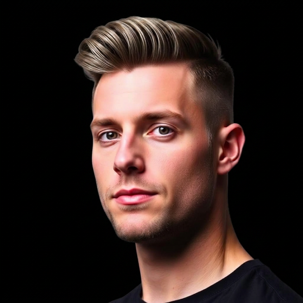 Moderner Quiff